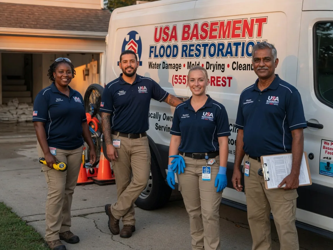 Basement Flood Cleanup company in Bourneville, OH